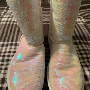 Iridescent Sparkle Uggs